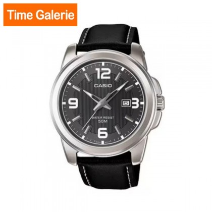 Casio General MTP-1314L-8A Quartz Stainless Steel Case & Leather Strap Men's Watch Casio General MTP-1314L-8A Quartz Stainless Steel Case & Leather Strap Men's Watch