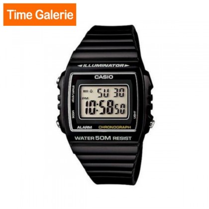 Casio General W-215H-1AV Black Strap Classic Digital Men's Watch 