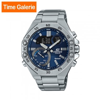 Casio Edifice ECB-10D-2A Stainless Steel Strap with Blue Dial Men Watch Casio Edifice ECB-10D-2A Stainless Steel Strap with Blue Dial Men Watch