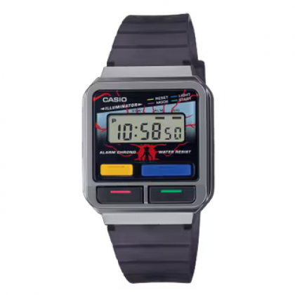 Casio Vintage x Stranger Things A120WEST-1A Black Resin Band Women / Men / Unisex Watch Casio Vintage x Stranger Things A120WEST-1A Black Resin Band Women / Men / Unisex Watch