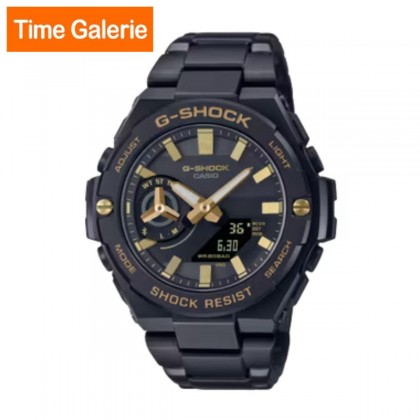 Casio G-Shock GST-B500BD-1A9 G-Steel Black Stainless Steel Strap with Black Dial Analog-Digital Men Watch Casio G-Shock GST-B500BD-1A9 G-Steel Black Stainless Steel Strap with Black Dial Analog-Digital Men Watch