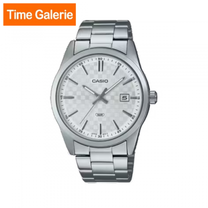 Casio General MTP-VD03D-7A Stainless Steel Strap with White Dial Analog Men Watch