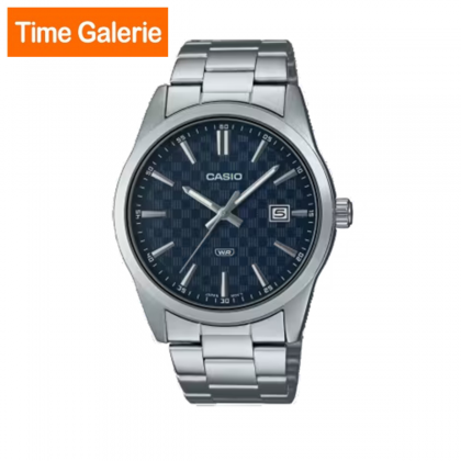 Casio General MTP-VD03D-2A Stainless Steel Strap with Blue Dial Analog Men Watch Casio General MTP-VD03D-2A Stainless Steel Strap with Blue Dial Analog Men Watch