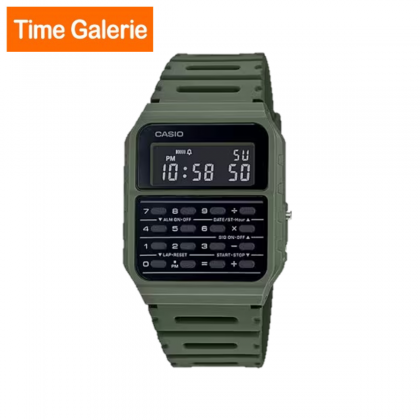 Casio Vintage CA-53WF-3B Green Strap Calculator Men Watch Casio Vintage CA-53WF-3B Green Strap Calculator Men Watch