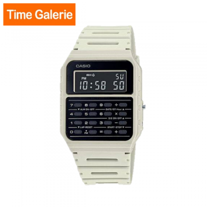 Casio Vintage CA-53WF-8B White Strap Calculator Men Watch Casio Vintage CA-53WF-8B White Strap Calculator Men Watch