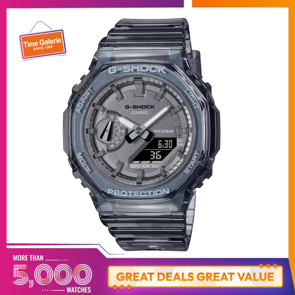 Gshock Casio Ga 2100 Skeleton Casio Men's G-shock Gma 2100