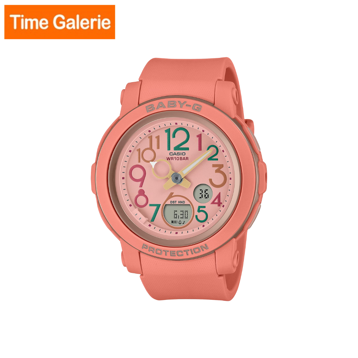 Casio Baby-G Retro pop Multicolor BGA-290PA-4A Pink Strap Analog