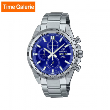 Casio Edifice EFR-574D-2AV Chronograph Stainless Steel Strap with Blue Dial Men Sport Watch Casio Edifice EFR-574D-2AV Chronograph Stainless Steel Strap with Blue Dial Men Sport Watch