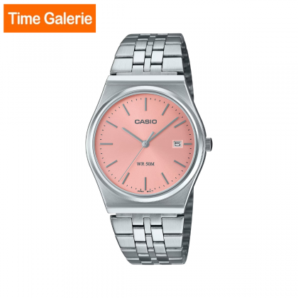 Casio General MTP-B145D-4A Pink Dial with Stainless Steel Dial Analog Men Watch Casio General MTP-B145D-4A Pink Dial with Stainless Steel Dial Analog Men Watch