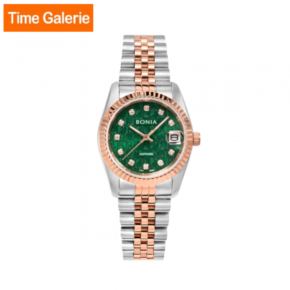 Bonia BNB10550-3696 Classic Green Dial with Stainless Strap Steel Women Watch (Couple Watch) Bonia BNB10550-3696 Classic Green Dial with Stainless Strap Steel Women Watch (Couple Watch)