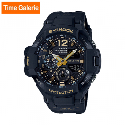 Casio G-shock GA-1100GB-1A Gravity Master Black Strap Analog-Digital Men Sport Watch Casio G-shock GA-1100GB-1A Gravity Master Black Strap Analog-Digital Men Sport Watch
