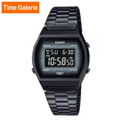 Casio Vintage B640WBG-1B Black Stainless Steel Band Digital Unisex Watch Casio Vintage B640WBG-1B Black Stainless Steel Band Digital Unisex Watch