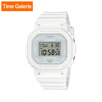 Casio G-Shock GMD-S5600BA-7DR Smaller Square White Resin Band Digital Women Watch Casio G-Shock GMD-S5600BA-7DR Smaller Square White Resin Band Digital Women Watch