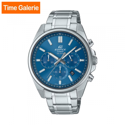 Casio Edifice EFV-650D-2AV Stainless Steel Strap with Blue Dial Men Watch Casio Edifice EFV-650D-2AV Stainless Steel Strap with Blue Dial Men Watch