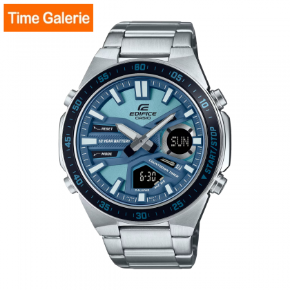Casio Edifice EFV-C110D-2BDF Stainless Steel Strap with Blue Dial Men Watch Casio Edifice EFV-C110D-2BDF Stainless Steel Strap with Blue Dial Men Watch