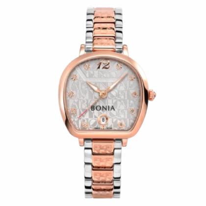 Bonia Sonia BNB10746-2615 Rose Gold Stainless Steel Strap Analog Women Watch Bonia Sonia BNB10746-2615 Rose Gold Stainless Steel Strap Analog Women Watch