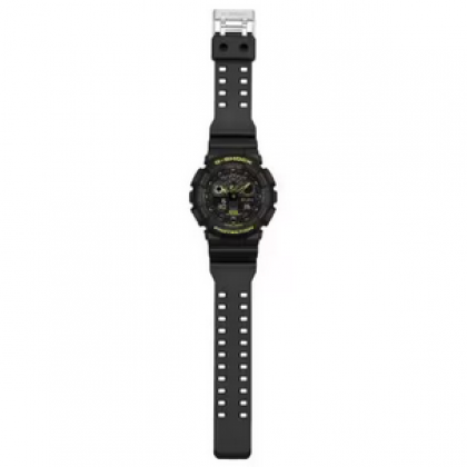 Casio G-Shock GA-100CY-1ADR Caution Yellow Series Analog-Digital Men Watch Casio G-Shock GA-100CY-1ADR Caution Yellow Series Analog-Digital Men Watch