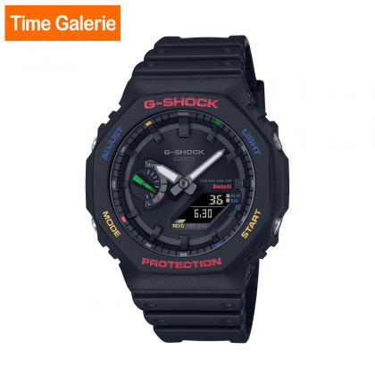 Casio G-Shock GA-B2100FC-1ADR Multicolor Accents Black Solar power Men Sport Watch Casio G-Shock GA-B2100FC-1ADR Multicolor Accents Black Solar power Men Sport Watch