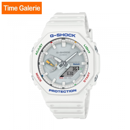 Casio G-Shock GA-B2100FC-7ADR Multicolor Accents White Solar power Men Sport Watch 