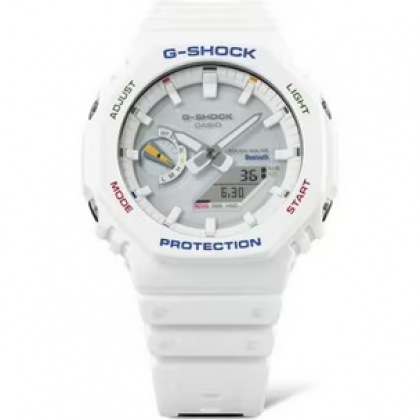Casio G-Shock GA-B2100FC-7ADR Multicolor Accents White Solar power Men Sport Watch 