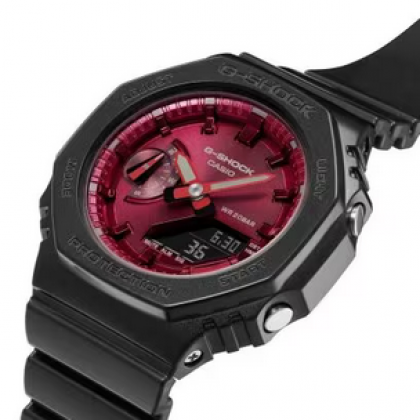 Casio G-Shock GMA-S2100RB-1ADR Black Resin Band Women Sports Watch Casio G-Shock GMA-S2100RB-1ADR Black Resin Band Women Sports Watch