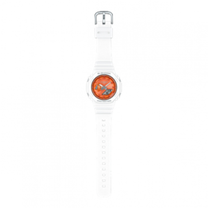 Casio G-Shock GMA-S2100WS-7ADR White Resin Band Women Sports Watch Casio G-Shock GMA-S2100WS-7ADR White Resin Band Women Sports Watch