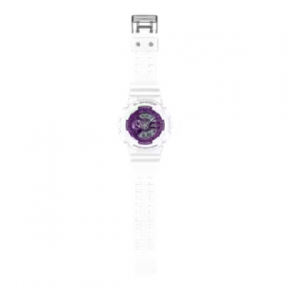  Casio G-Shock GA-110WS-7ADR White Resin Band Women Sports Watch 
