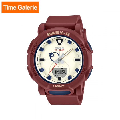  Casio Baby BGA-310RP-4ADR Light Brown Resin Band Women Sports Watch 