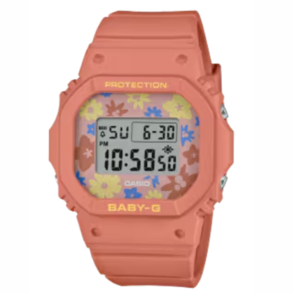 Casio Baby-G BGD-565RP-4DR Pink Resin Band Women Sports Watch 