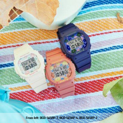 Casio Baby-G BGD-565RP-4DR Pink Resin Band Women Sports Watch 