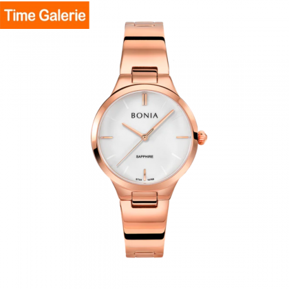 Bonia Japanese Quartz BNB10768-2512 Rose Gold Stainless Steel Women Watch