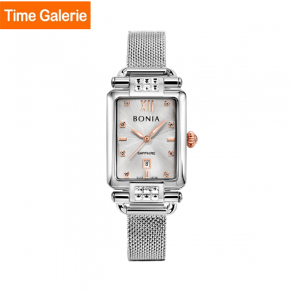 Bonia Women Elegance BNB10759-2317S Square Silver Stainless Steel Women Watch Bonia Women Elegance BNB10759-2317S Square Silver Stainless Steel Women Watch