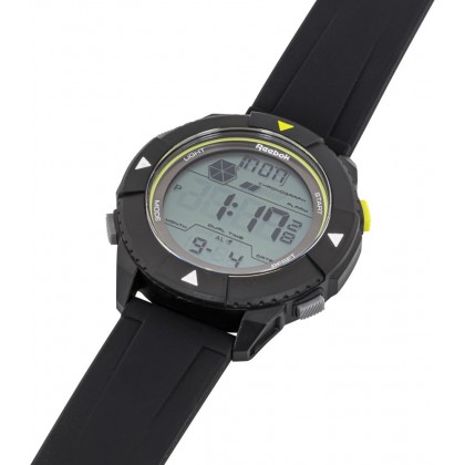 Reebok RV-BLZ-G9-PBPB-WG Black PU With SS Buckle Digital Men Watch Reebok RV-BLZ-G9-PBPB-WG Black PU With SS Buckle Digital Men Watch