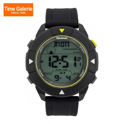 Reebok RV-BLZ-G9-PBPB-WG Black PU With SS Buckle Digital Men Watch Reebok RV-BLZ-G9-PBPB-WG Black PU With SS Buckle Digital Men Watch
