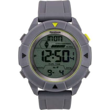 Reebok RV-BLZ-G9-PSPS-WS Grey PU With SS Buckle Digital Men Watch Reebok RV-BLZ-G9-PSPS-WS Grey PU With SS Buckle Digital Men Watch