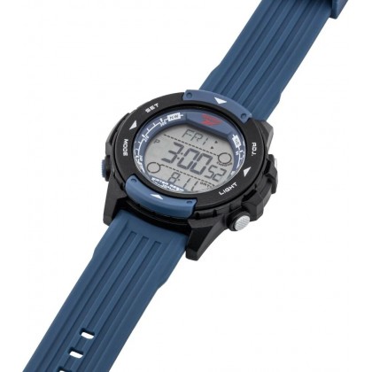 Reebok Consign Design RV-BRK-G9-PBIT-WT Blue Silicone Strap Digital Men Watch Reebok Consign Design RV-BRK-G9-PBIT-WT Blue Silicone Strap Digital Men Watch