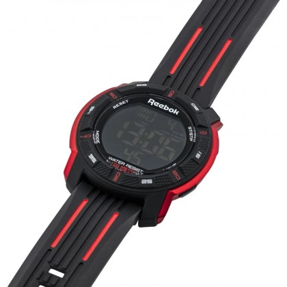 Reebok Locust RV-LOC-G9-PBPB-BR Black Red Digital Men Watch