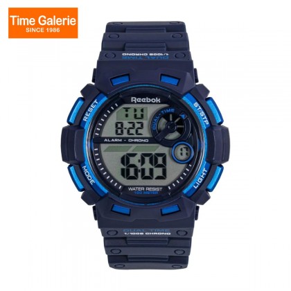 Reebok RV-PAT-G9-PNPN-WN Blue PU With SS Buckle Digital Men Watch Reebok RV-PAT-G9-PNPN-WN Blue PU With SS Buckle Digital Men Watch