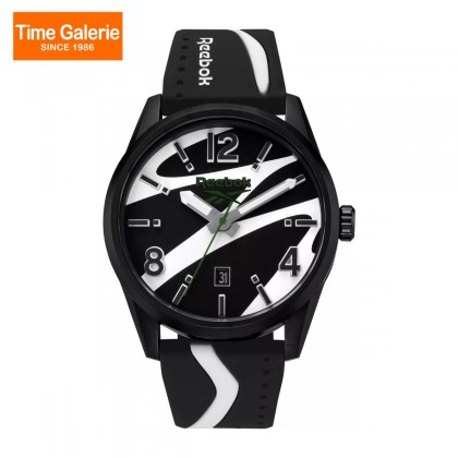 Reebok Kamikaze RV-KAM-G3-PBIB-BW Black Analog Men Watch Reebok Kamikaze RV-KAM-G3-PBIB-BW Black Analog Men Watch