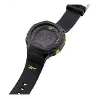 Reebok RV-UNI-G9-SBPB-BG Black Silicone Digital Men Watch