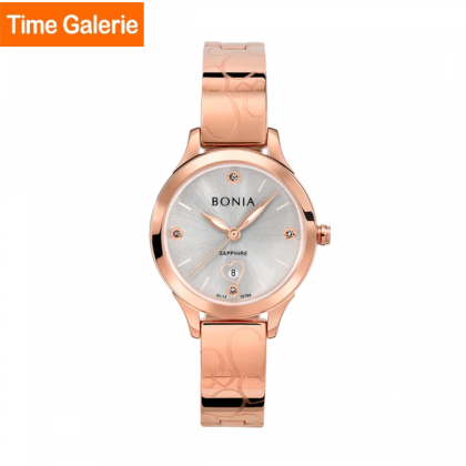 Bonia Tiamo BNB10790-2517 Rose Gold Stainless Steel 30mm Strap Women Watch Bonia Tiamo BNB10790-2517 Rose Gold Stainless Steel 30mm Strap Women Watch