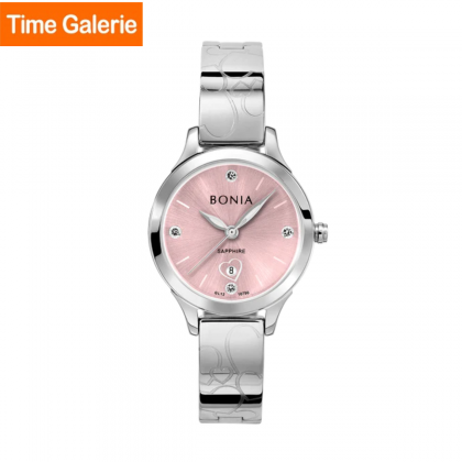 Bonia Tiamo BNB10790-2377 Silver Stainless Steel 30mm Strap Women Watch Bonia Tiamo BNB10790-2377 Silver Stainless Steel 30mm Strap Women Watch