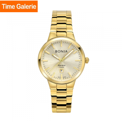 Bonia Elegance BNB10769-2222 Gold Stainless Steel Strap Women Watch Bonia Elegance BNB10769-2222 Gold Stainless Steel Strap Women Watch
