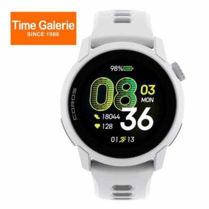 Coros Pace 4 Ultralight AMOLED Multi-Sport with White Silicon Strap Sport Men Smartwatch Coros Pace 4 Ultralight AMOLED Multi-Sport with White Silicon Strap Sport Men Smartwatch