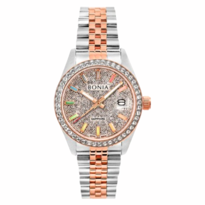 Bonia Elegance BNB10810-2612S Rainbow Stainless Steel Strap Women Watch Bonia Elegance BNB10810-2612S Rainbow Stainless Steel Strap Women Watch