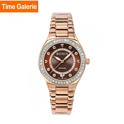 Bonia Elegance BNB10801-2547S Stainless Steel Strap with Brown Dial Women Watch Bonia Elegance BNB10801-2547S Stainless Steel Strap with Brown Dial Women Watch