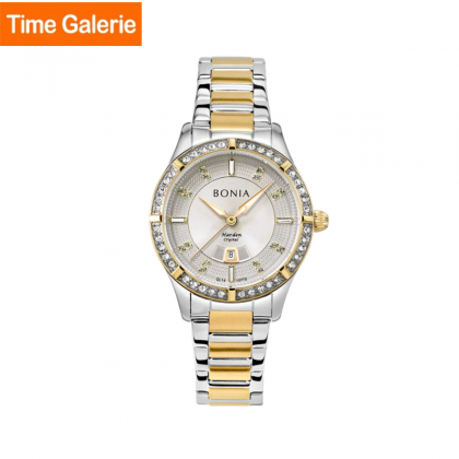 Bonia Elegance BNB10775-2117S Gold/ Silver Stainless Steel Strap Women Watch Bonia Elegance BNB10775-2117S Gold/ Silver Stainless Steel Strap Women Watch