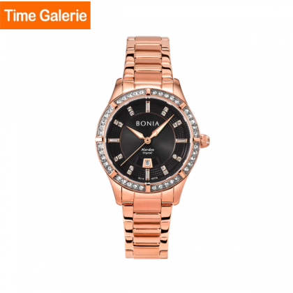 Bonia Elegance BNB10775-2537S Rose Gold Stainless Steel Strap Women Watch Bonia Elegance BNB10775-2537S Rose Gold Stainless Steel Strap Women Watch