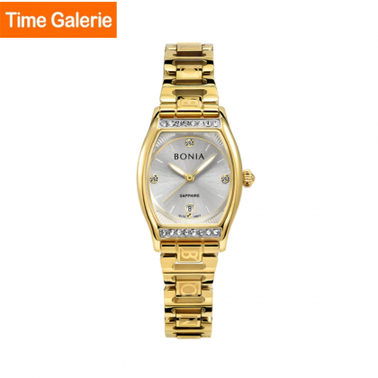 Bonia Elegance BNB10817-2217S Gold Stainless Steel Strap/Silver Dial Women Watch Bonia Elegance BNB10817-2217S Gold Stainless Steel Strap/Silver Dial Women Watch