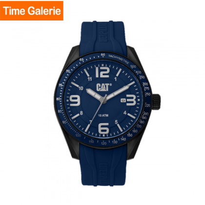 CAT Oceania LQ-161-26-632 Blue Silicon Strap with Blue Dial Analog Men's Watch CAT Oceania LQ-161-26-632 Blue Silicon Strap with Blue Dial Analog Men's Watch